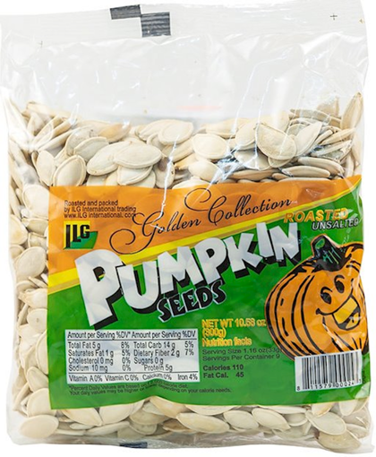 Ilg Pumpkin Seeds Unsalted Roasted 300G