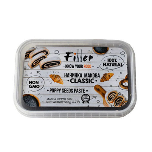 Filler Poppy Seeds Paste (Cake & Pastry Filling) 500G
