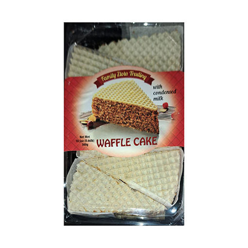 Family Zlota Trading Waffle Cake W/Condensed Milk 300G