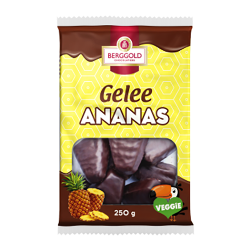 Berggold Gelee Ananas 250G