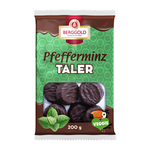 Berggold Pfefferminz Taler 200G
