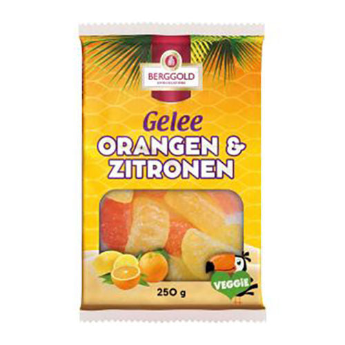 Berggold Gelee Orangen-Zitronen 250G