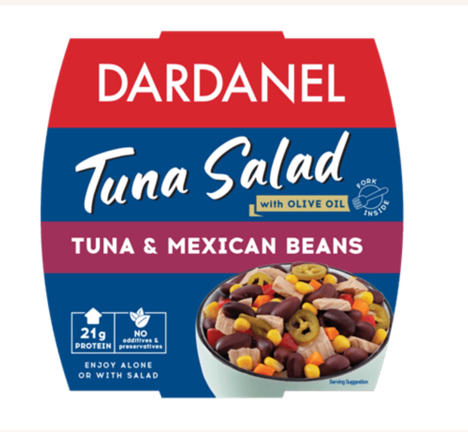 Dardanel Tuna Salad Tuna & Mexican Beans 160G