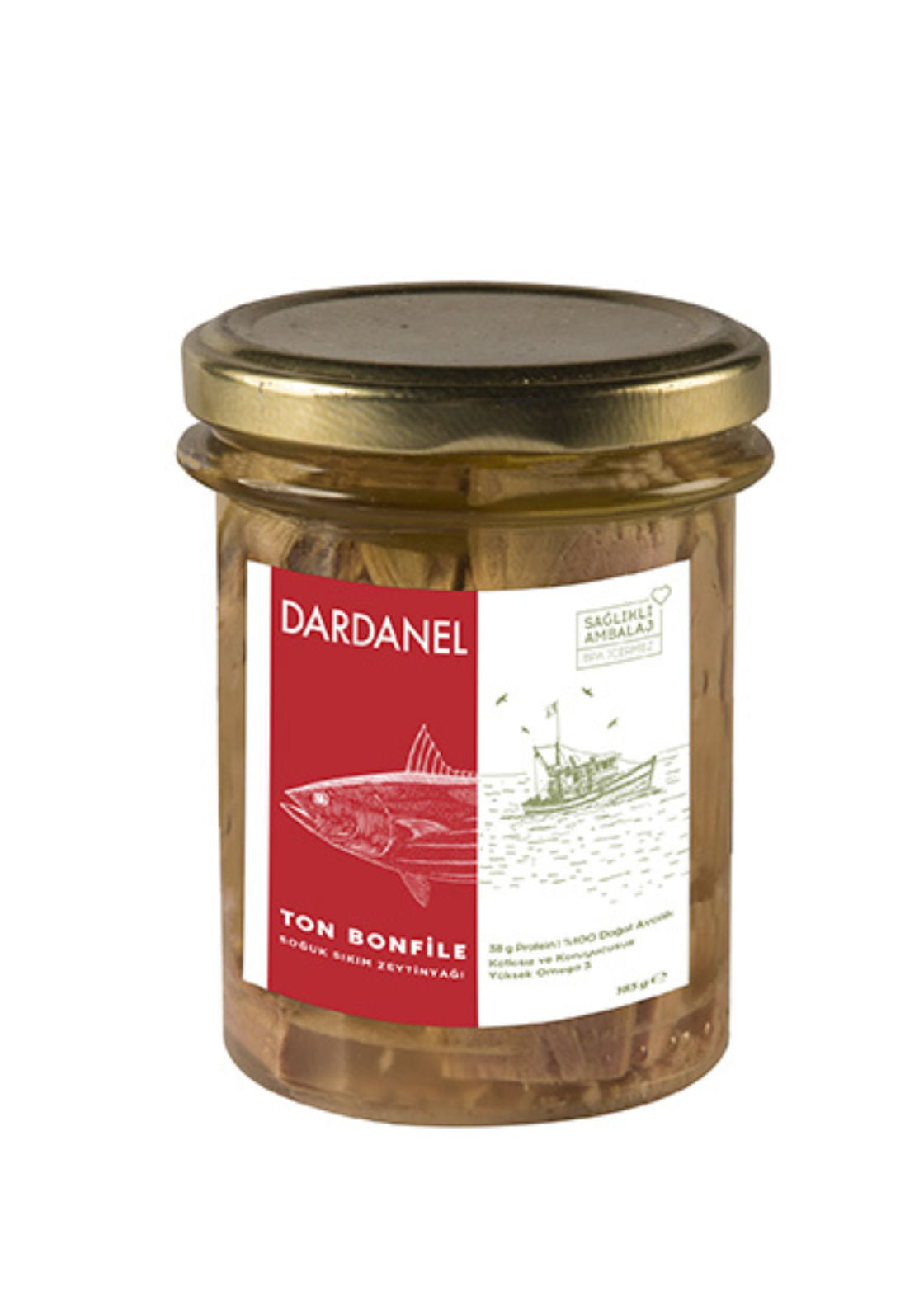 Dardanel Tuna Fillets In Olive Oil 185G