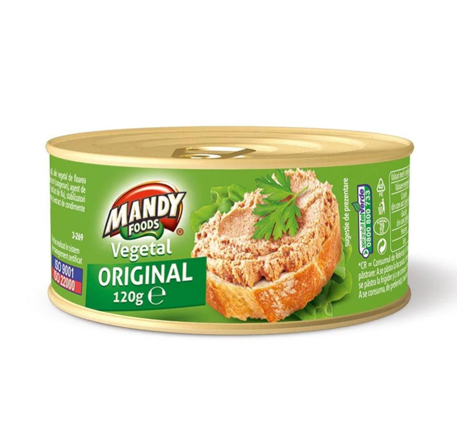 Mandy Vegetal Original (Veggie Pate)120G