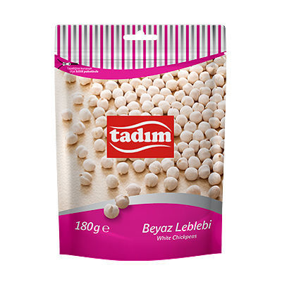 Tadim Roasted White Chickpeas  180G  Kavrulmus Beyaz Leblebi