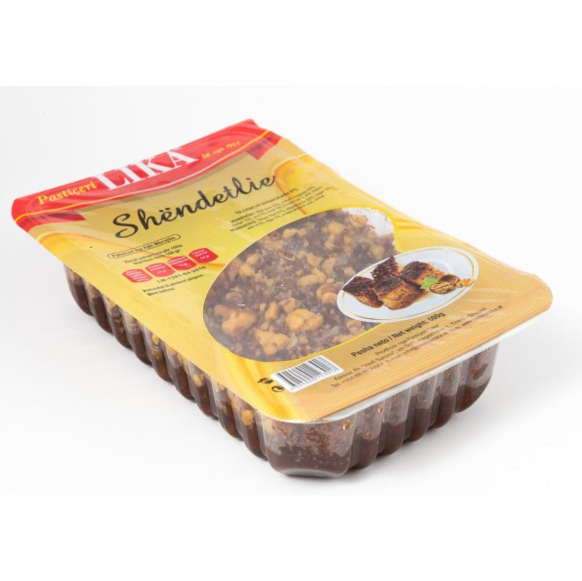 Lika  Walnut Cake (Pastiçeri Lika Shëndetlie ) 600G