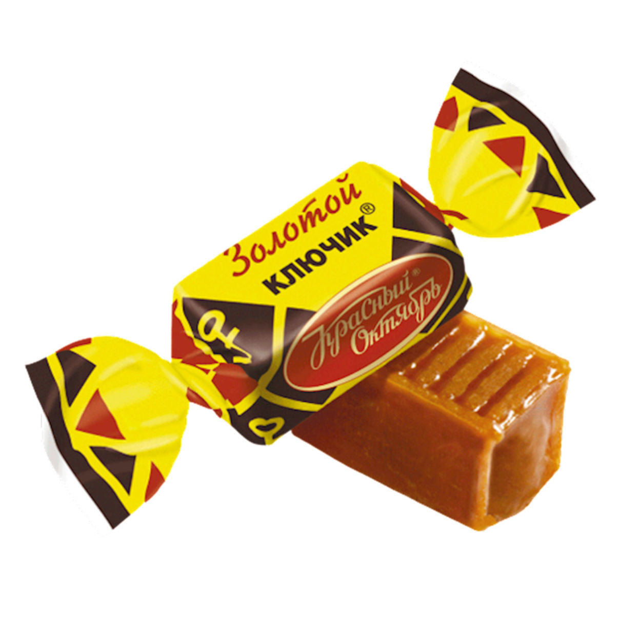Krasny Oktiabr  Golden Key Toffee  (Ирис Золотой Ключик, Красный Октябрь) 454 G (Loose)