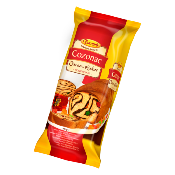 Boromir Cozonac With Cacao & Rahat 500G