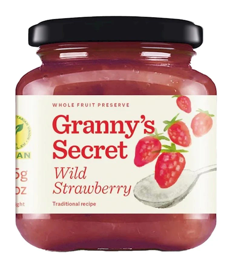 Granny’S Secret  Wild Strawberry Preserve 375 G