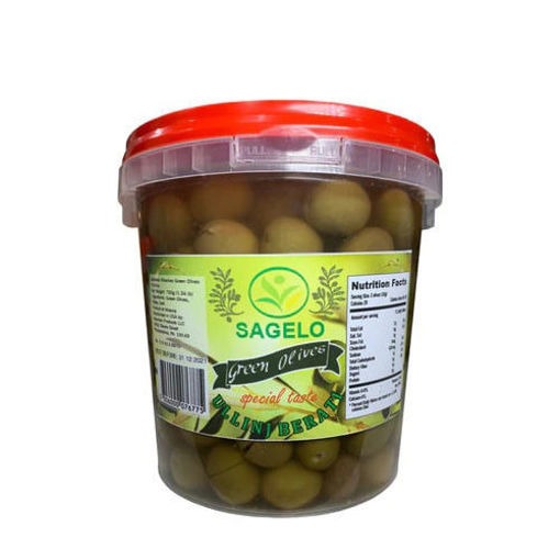 Sagelo Green Berati Olives 700G