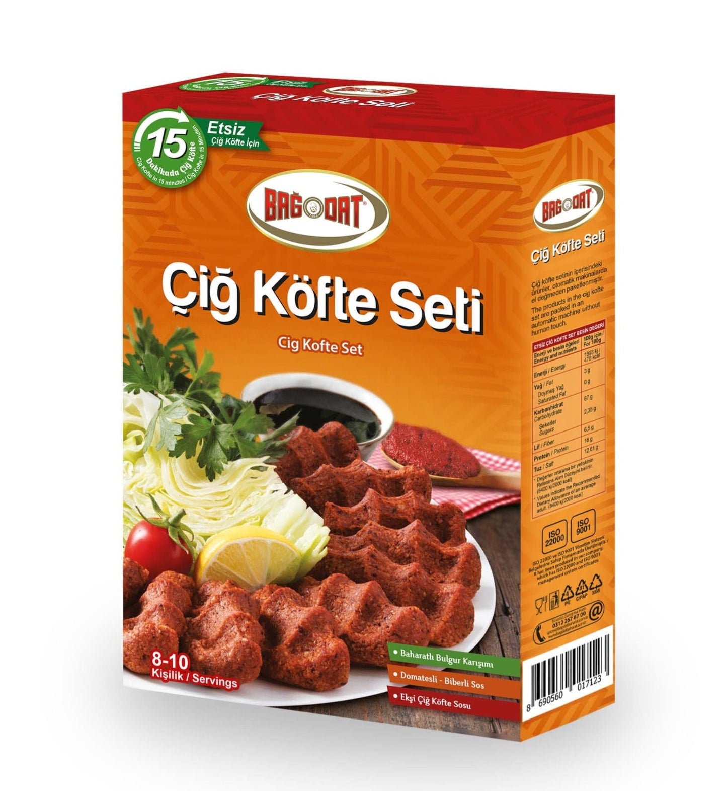 Bagdat Cig Kofte Mix 500G