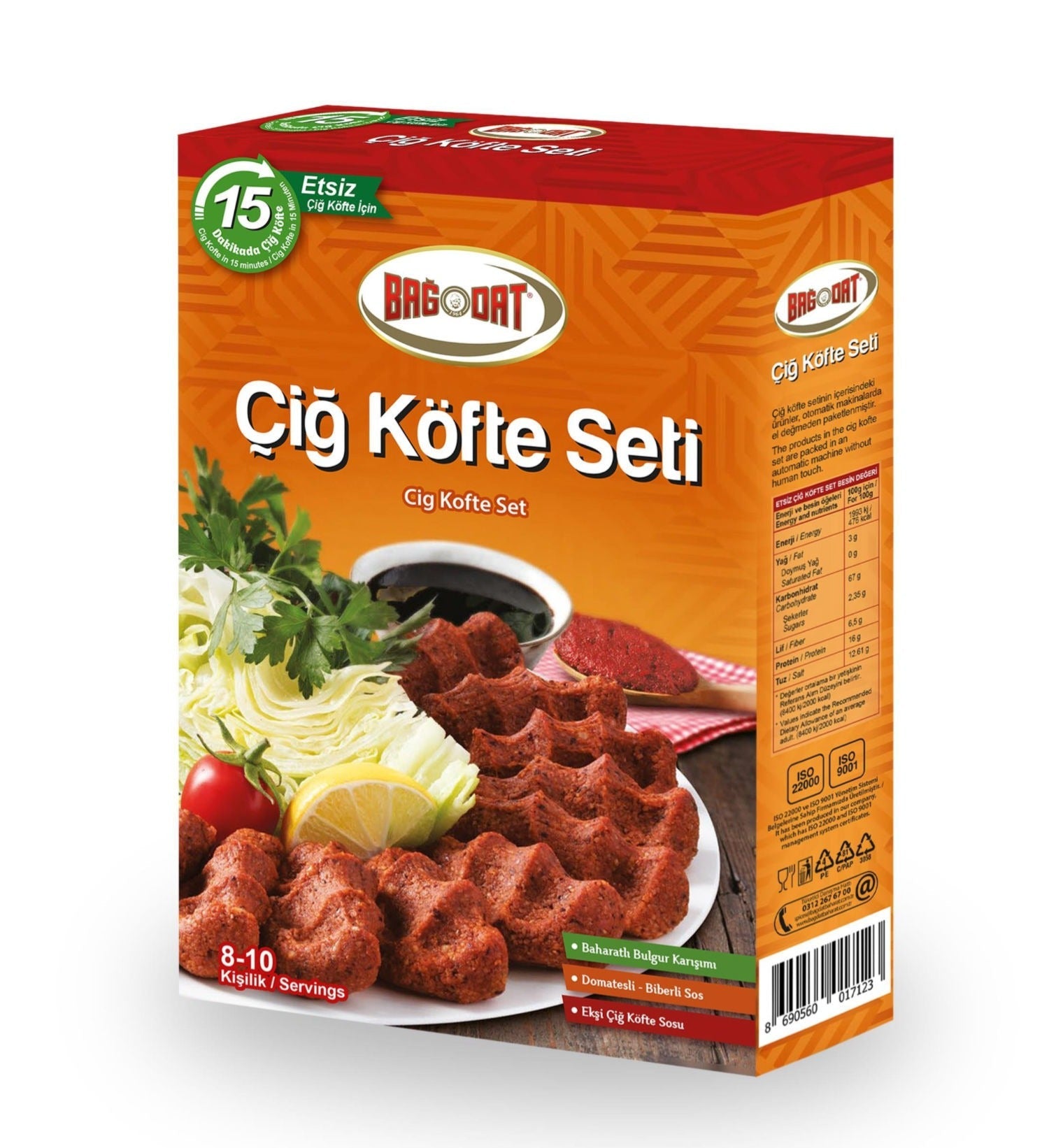 Bagdat Cig Kofte Mix 500G