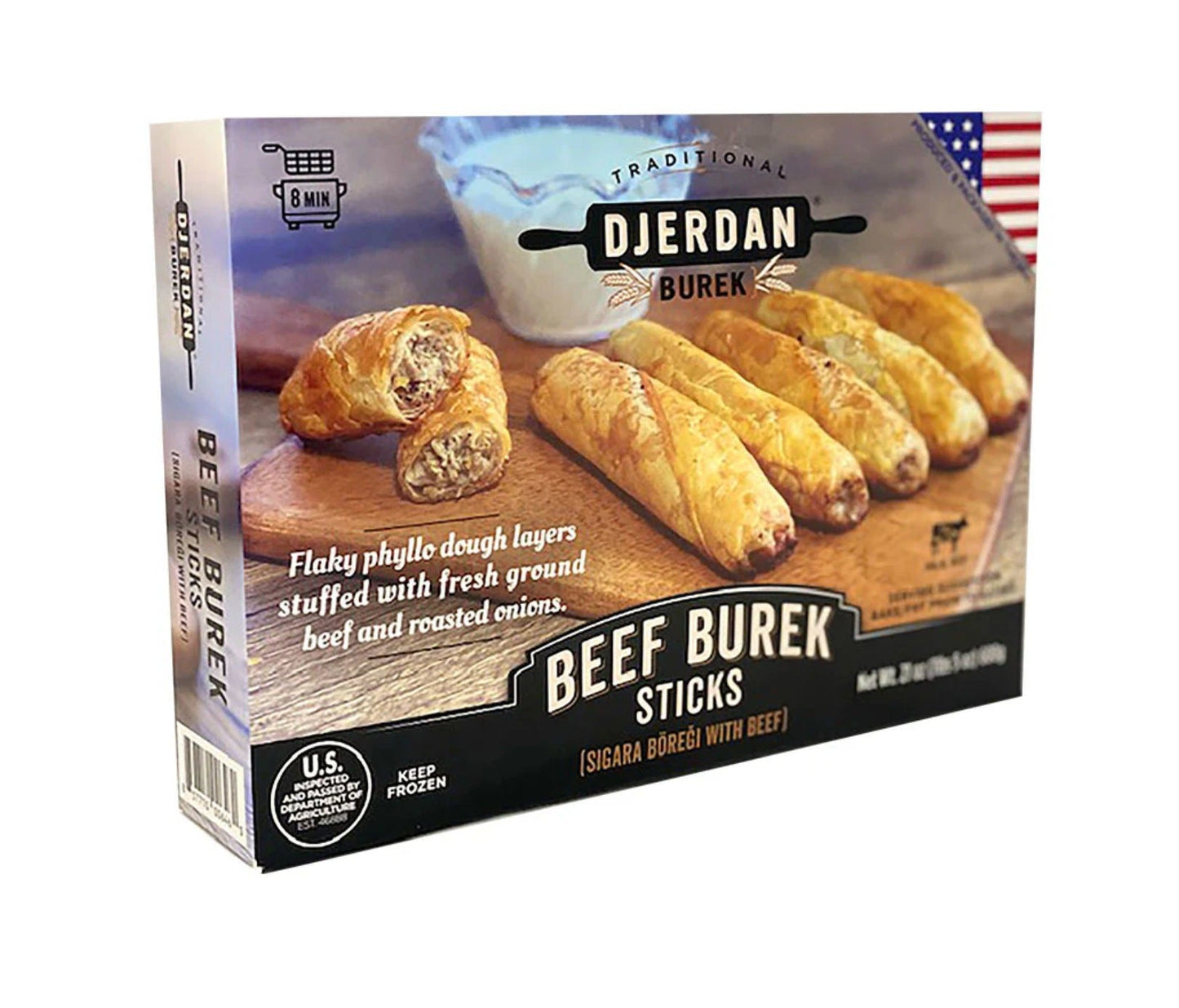 Djerdan Beef Burek Sticks 600G