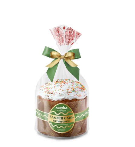 Kulich Paskhalniy 364913 W/Raisins 500Gr Hlibprom-Agrola